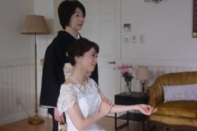 大島優子さん着用ウェディングドレスのご紹介