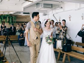 ファッショナブルな花嫁様へ贈るHALFPENNY LONDON【Wedding Report】