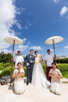 【Wedding Report】笑顔あふれるバリ島の結婚式