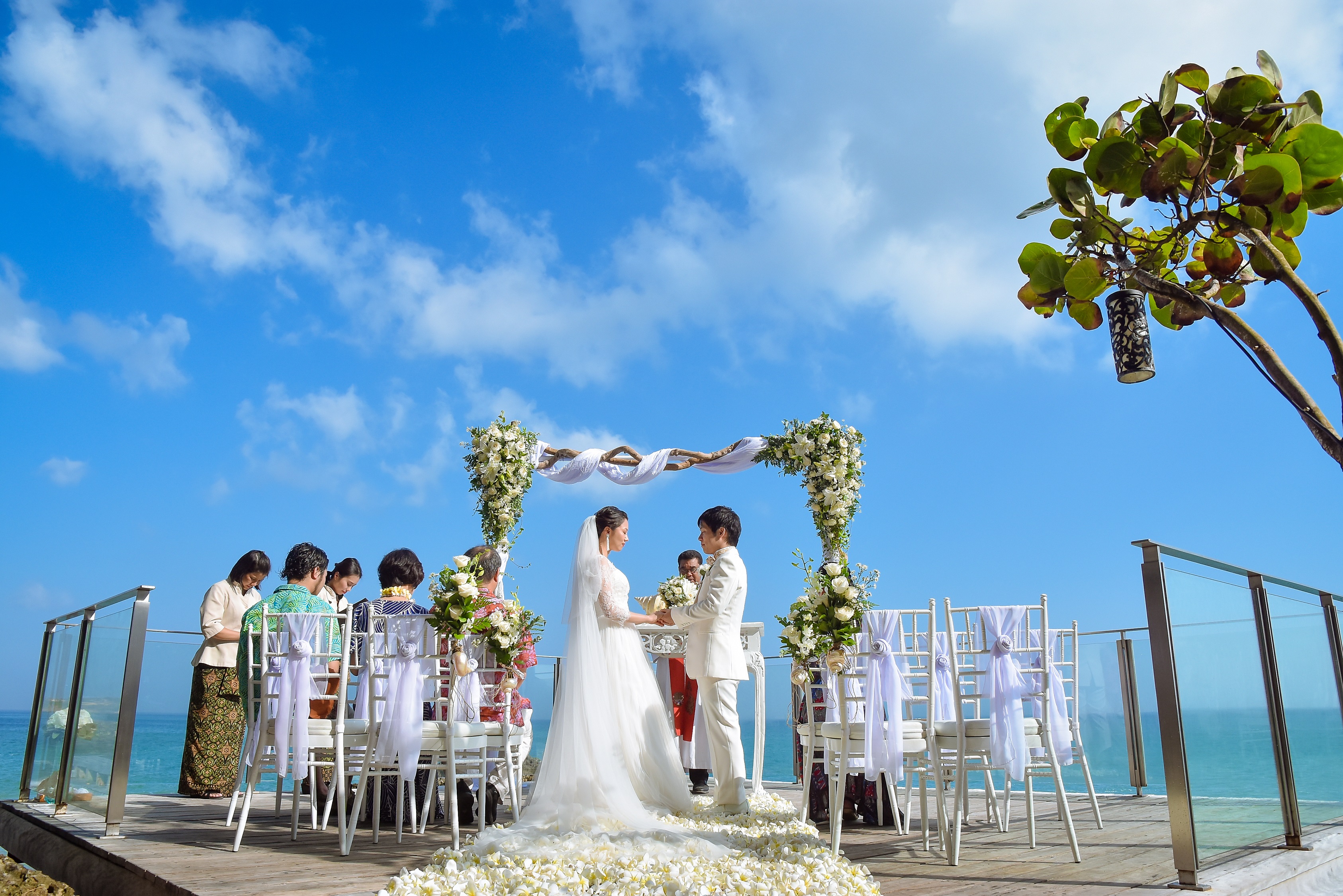 Wedding Report 海外ウエディングは海風になびくrosa Clara ロサ クララ で ブログ Authentique オーセンティック ウェディングドレスレンタル