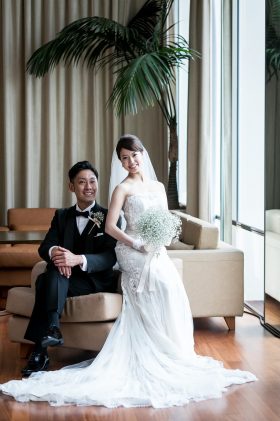 【Wedding Report】大人上質ウェディングKELLY FAETANINI（ケリー・ファッタニーニ）のマーメイドドレス