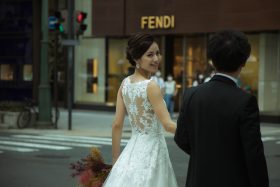【Photo wedding report】ホテル日航大阪の前撮り
