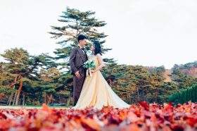 【Photo Wedding Report】美しい紅葉に囲まれて