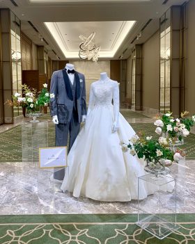 Authentique Private Label オーセンティック・プライベートレーベル The Okura Tokyo オークラ東京 ウェディングドレス　Weddingdress　ロングスリーブ