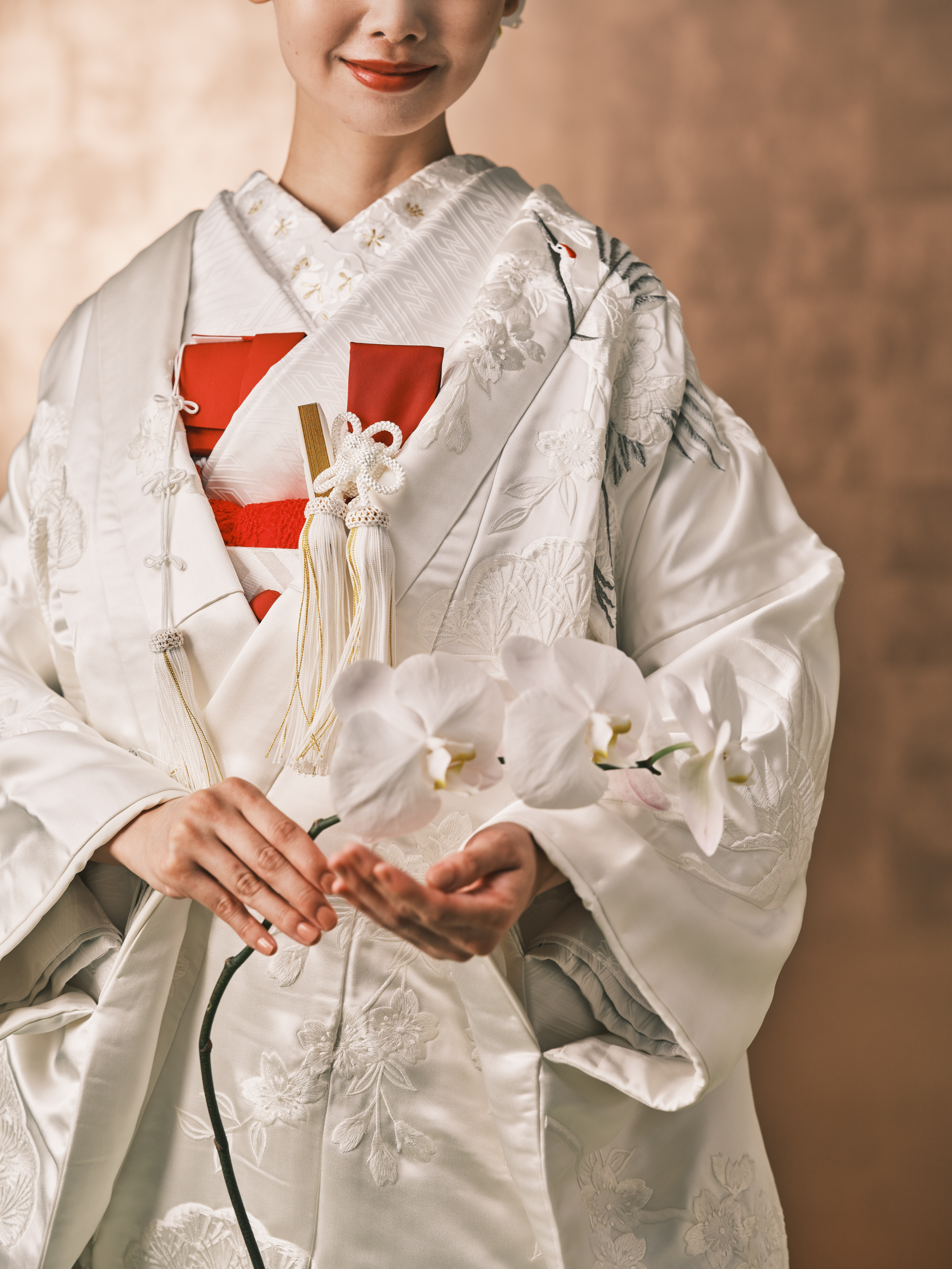 白無垢　Japanese wedding kimono　着物　和装　和婚　Authentique　オーセンティック