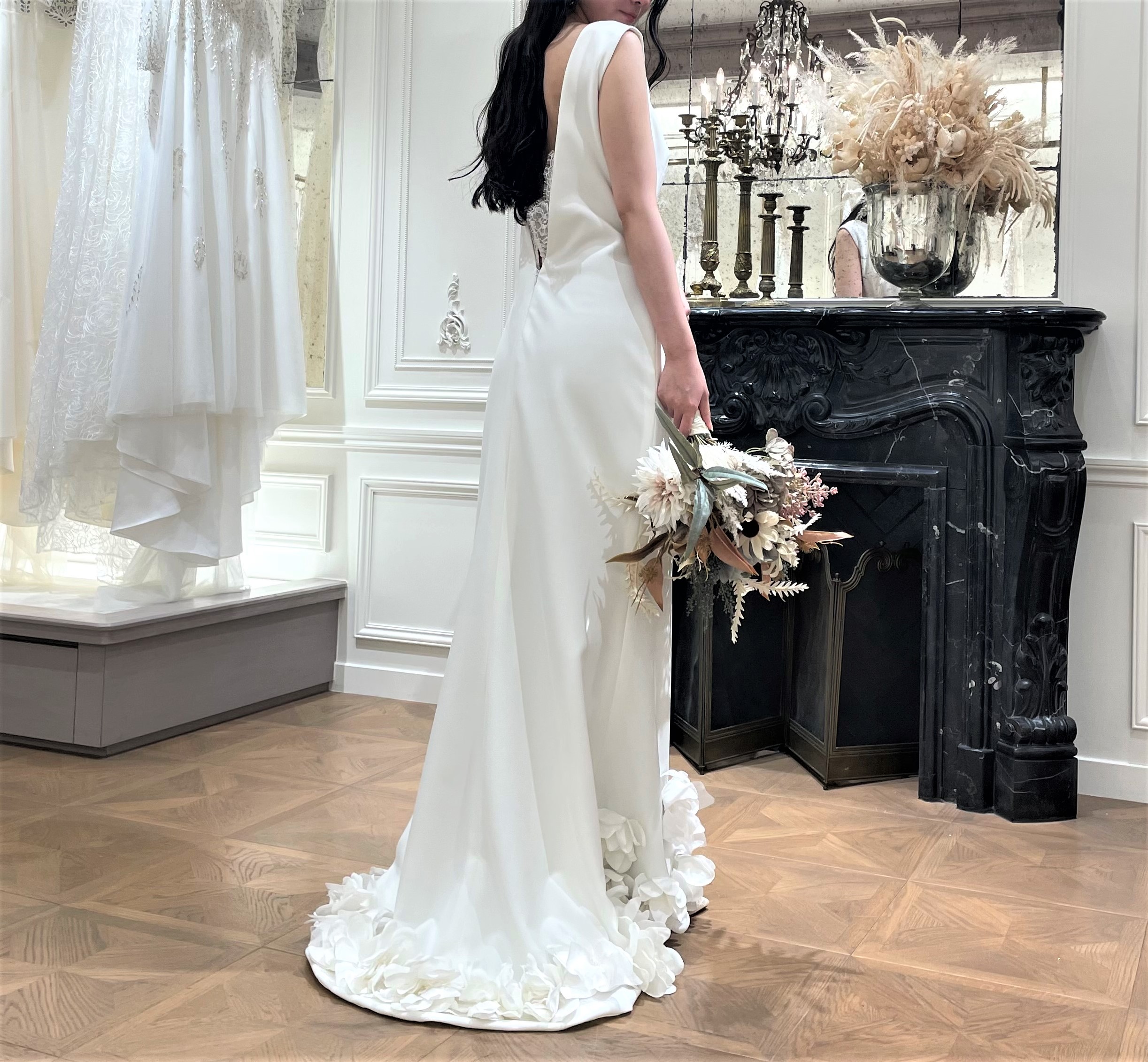 STEPHANE ROLLAND　ステファン・ローラン　ウェディングドレス　Wedding Dress 2Way スレンダー