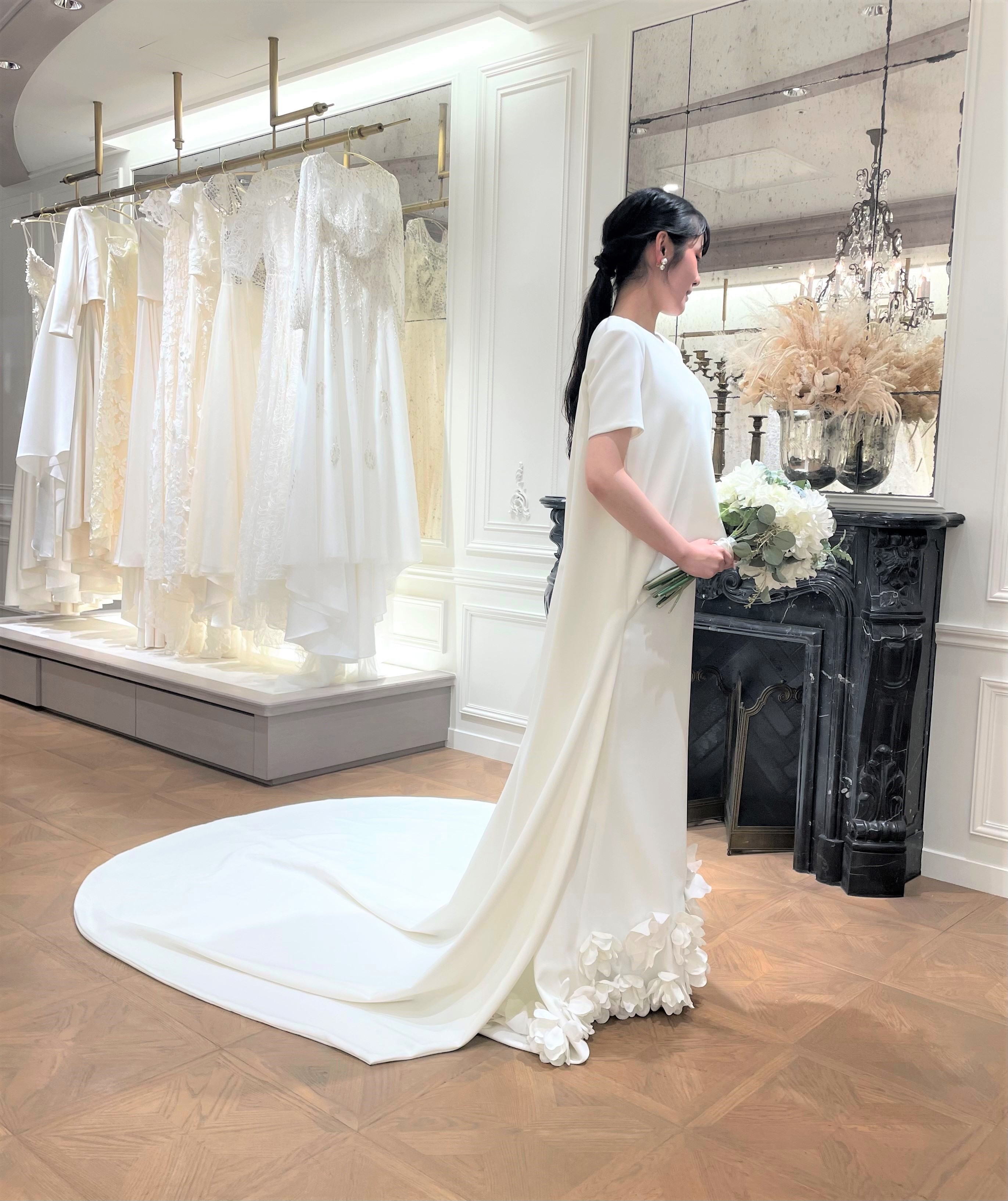 STEPHANE ROLLAND　ステファン・ローラン　ウェディングドレス　Wedding Dress 2Way スレンダー