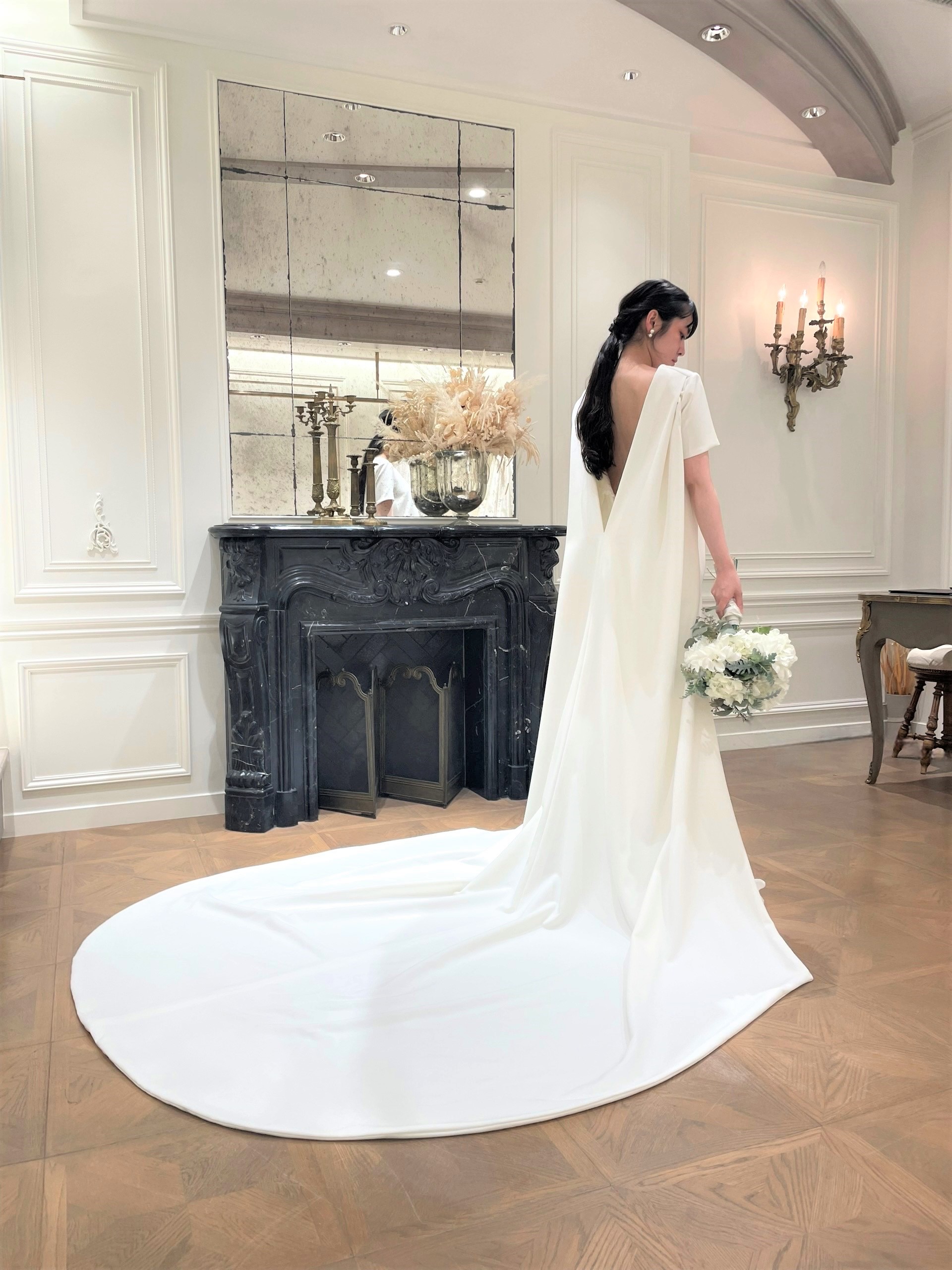 STEPHANE ROLLAND　ステファン・ローラン　ウェディングドレス　Wedding Dress 2Way スレンダー