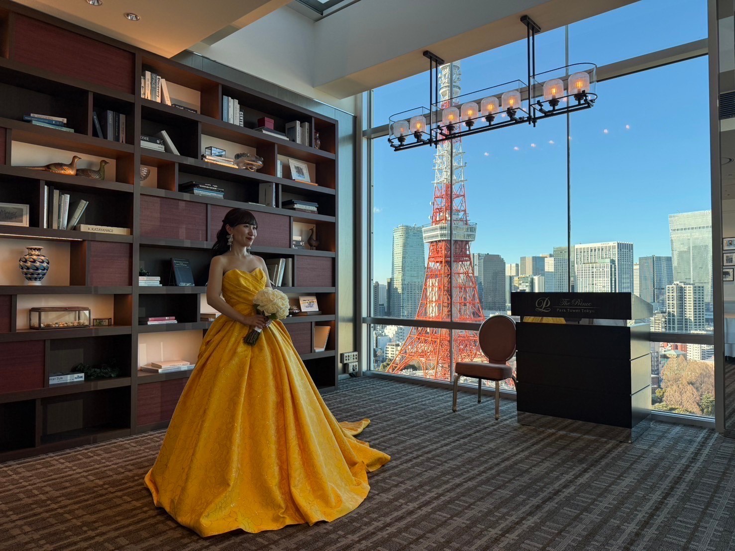 Authentique Private Label　オーセンティック・プライベート・レーベル　カラードレス　イエロー　Color Dress Wedding
