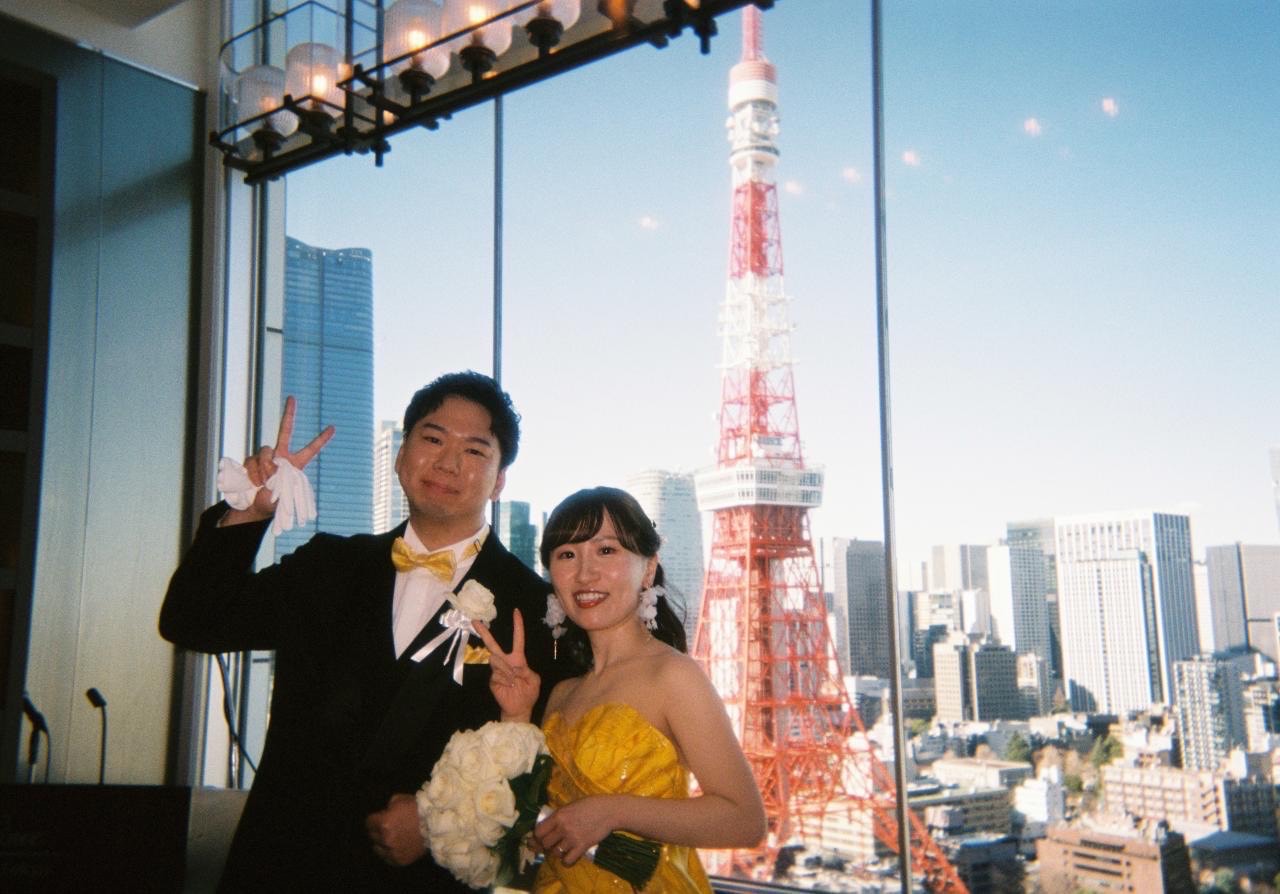 Authentique Private Label　オーセンティック・プライベート・レーベル　カラードレス　イエロー　Wedding　Color Dress