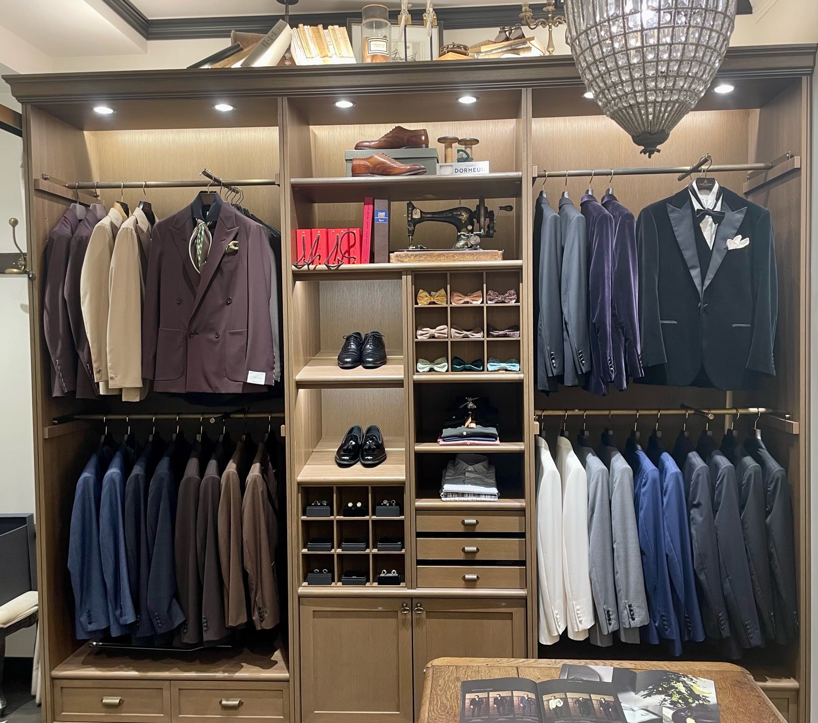 タキシード ネクタイ 結婚式 メンズ authentique SENVEN FOLD ATTO VANNUCCI