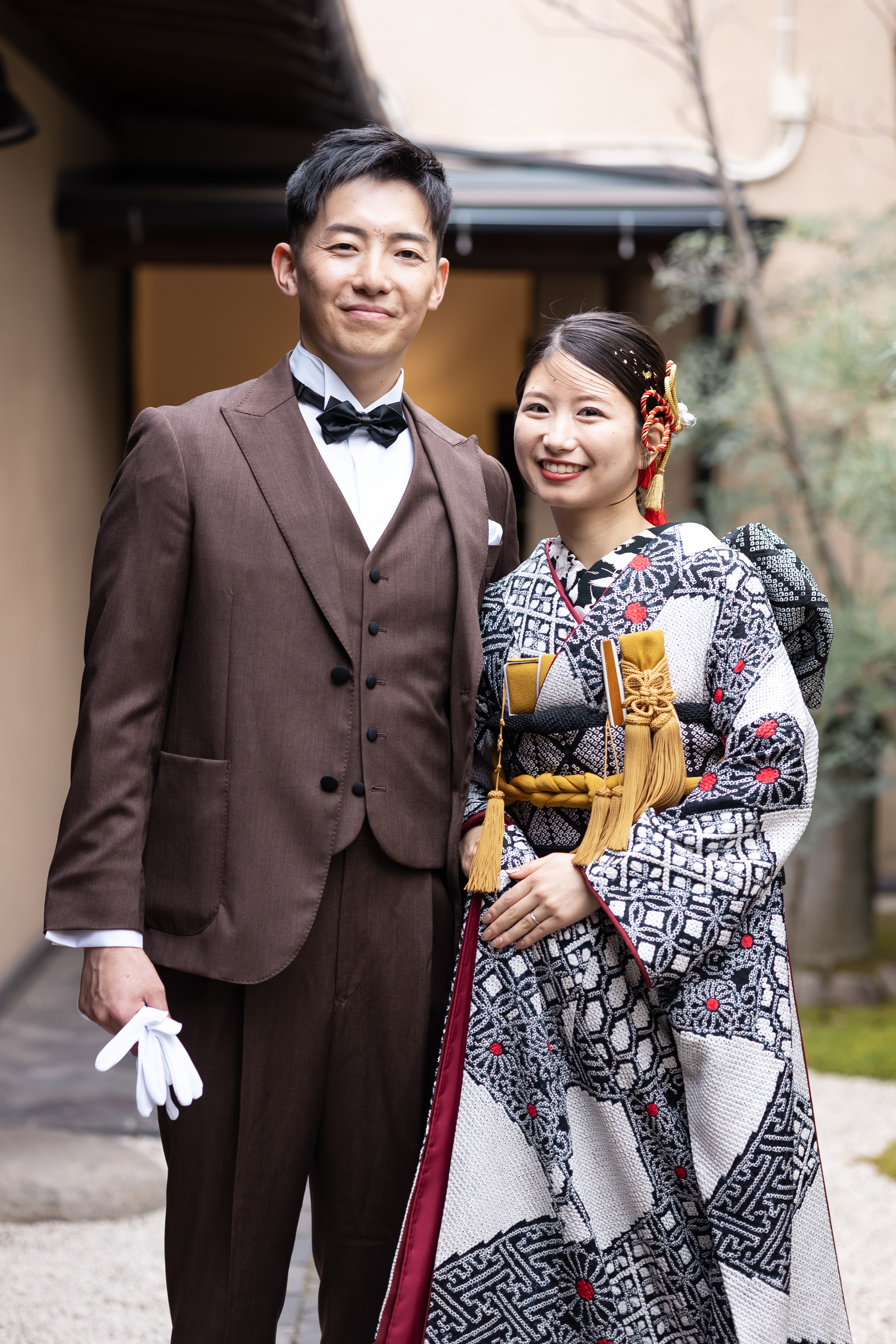 引き振袖　タキシード　Authentique鎌倉　オーセンティック　鎌倉